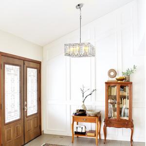 Apricity Crystal Square Chandelier 24" - view 2