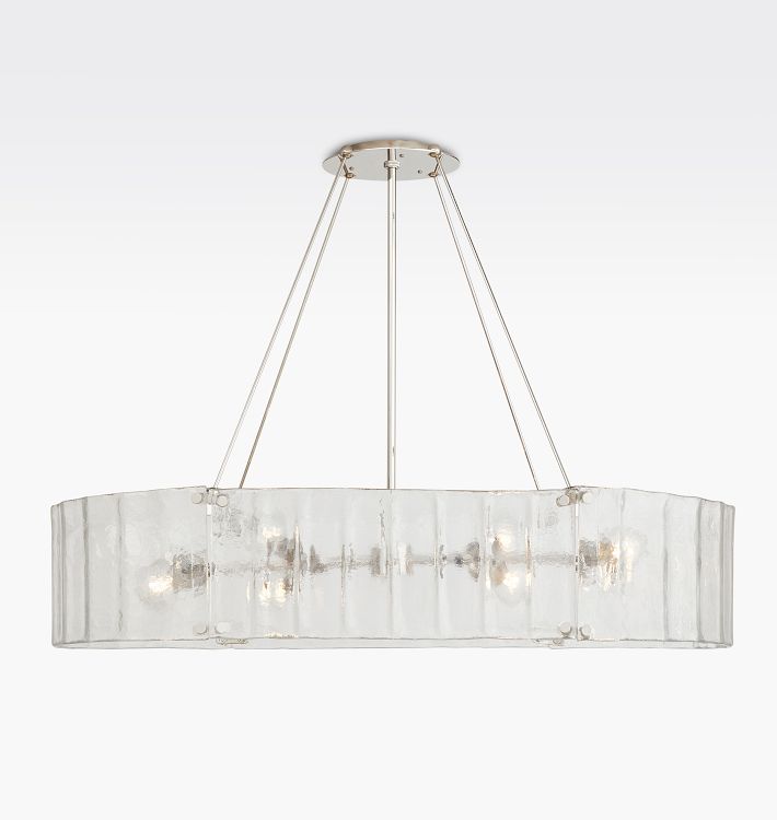 Willamette Glass Linear Chandelier 48'' - view 7