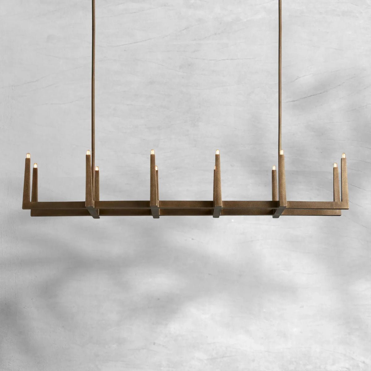 Emmet Linear Chandelier 48''60''72''W - view 9
