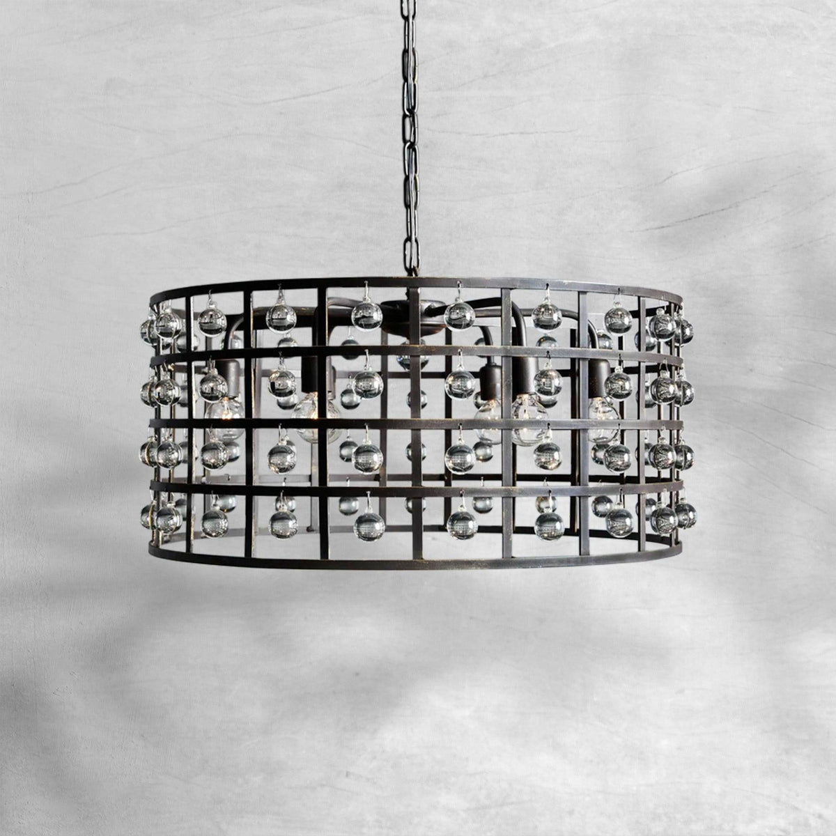 La Cage Round Chandelier 6/8/12 Light - view 8
