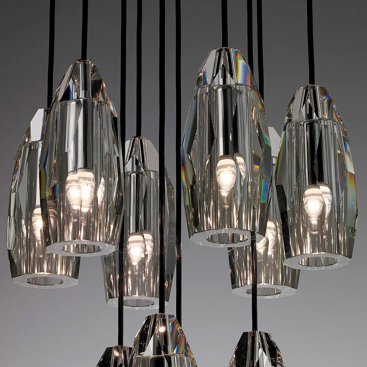 Chapt Circular Chandelier, K9 crystal - view 4