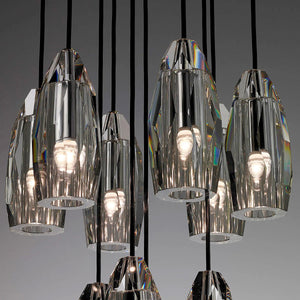 Chapt Circular Chandelier, K9 crystal - view 4