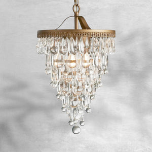 Anabella Round Chandelier 17''23''H - view 3