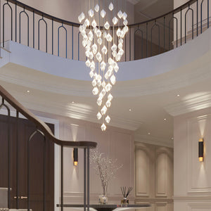 Grand Nordic Magnolia Blossom Ceramic Pendant Chandelier Chandeliers