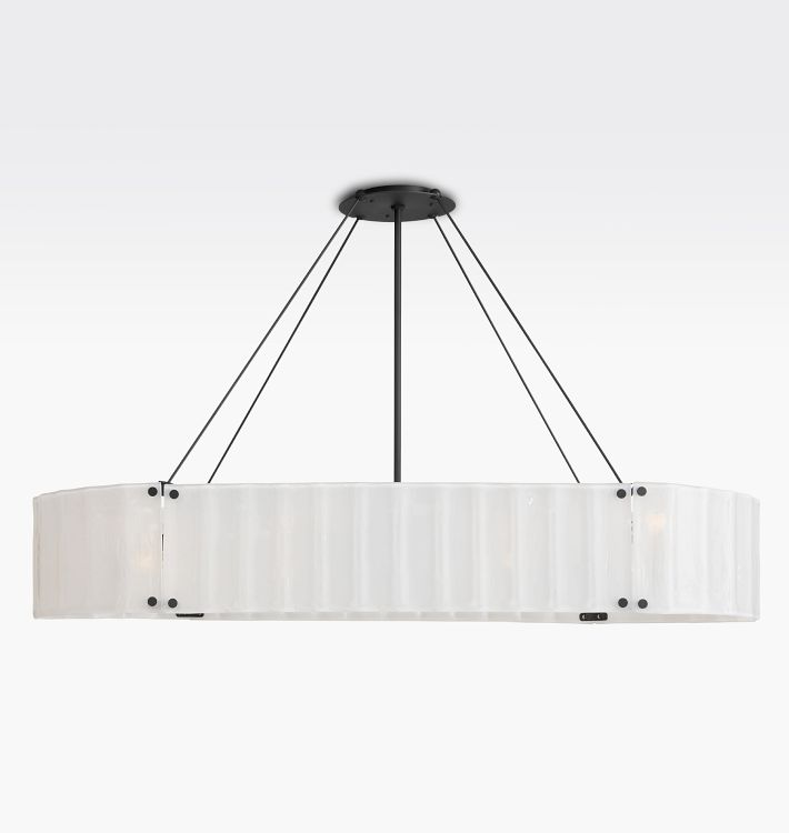 Willamette Glass Linear Chandelier 60'' - view 3