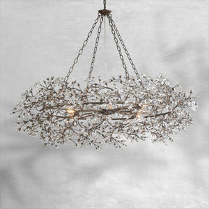 Fiore Crown Chandelier 39" 48" 60" - view 33