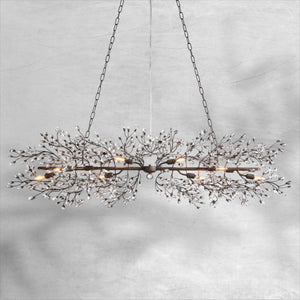 Fiore Linear Chandelier 43"51"68" - view 37