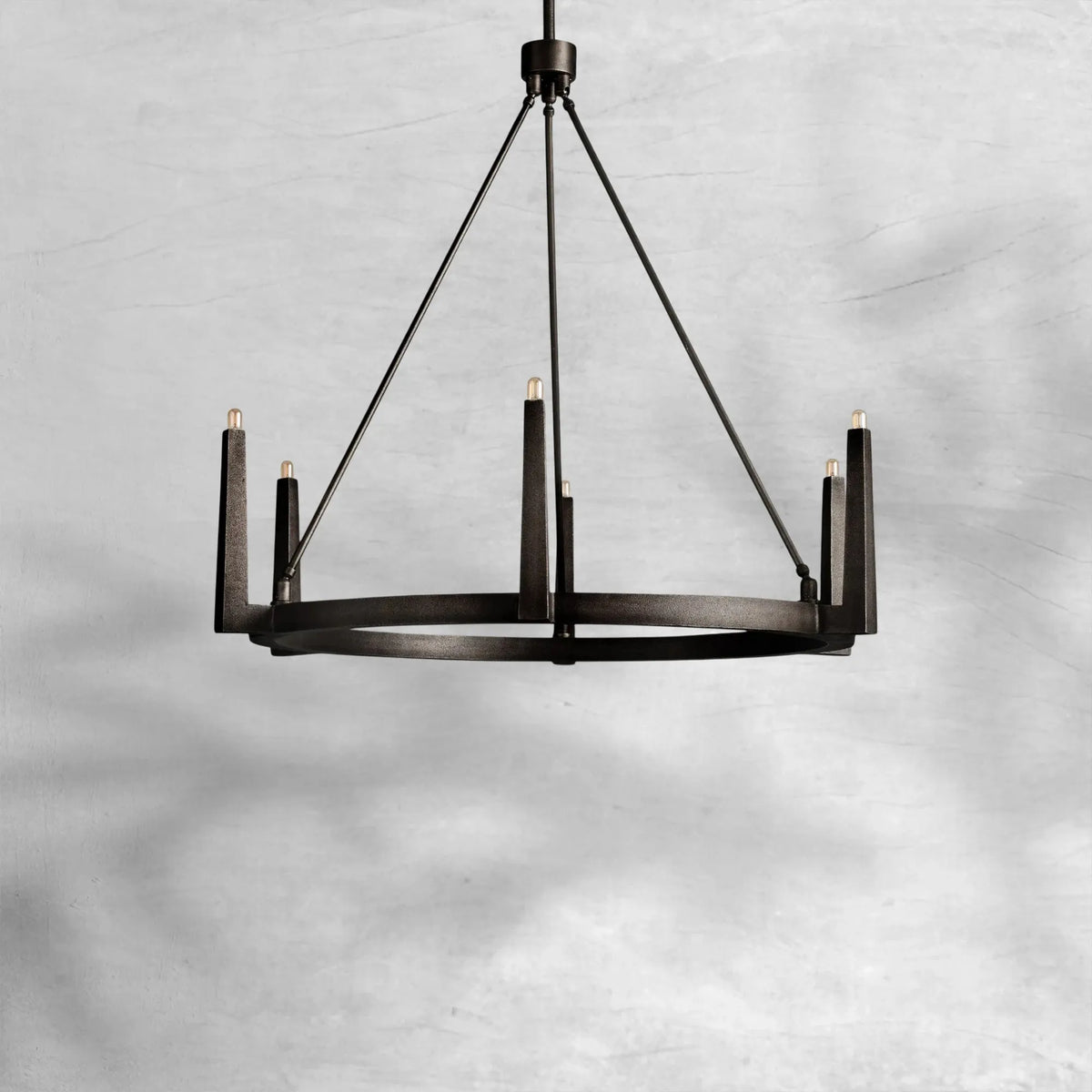 Emmet Round Chandelier 42''54'' - view 10