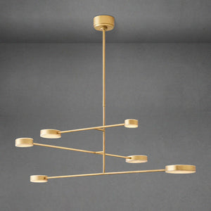Alaric Mobile Chandelier 46", alabaster - view 5