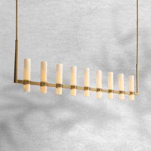 Ravion Linear Milk Glass Chandelier - view 8