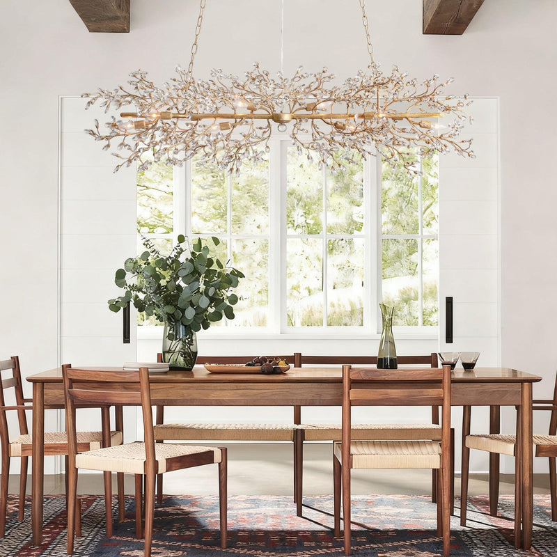 Fiore Linear Chandelier 43 in51 in68 in