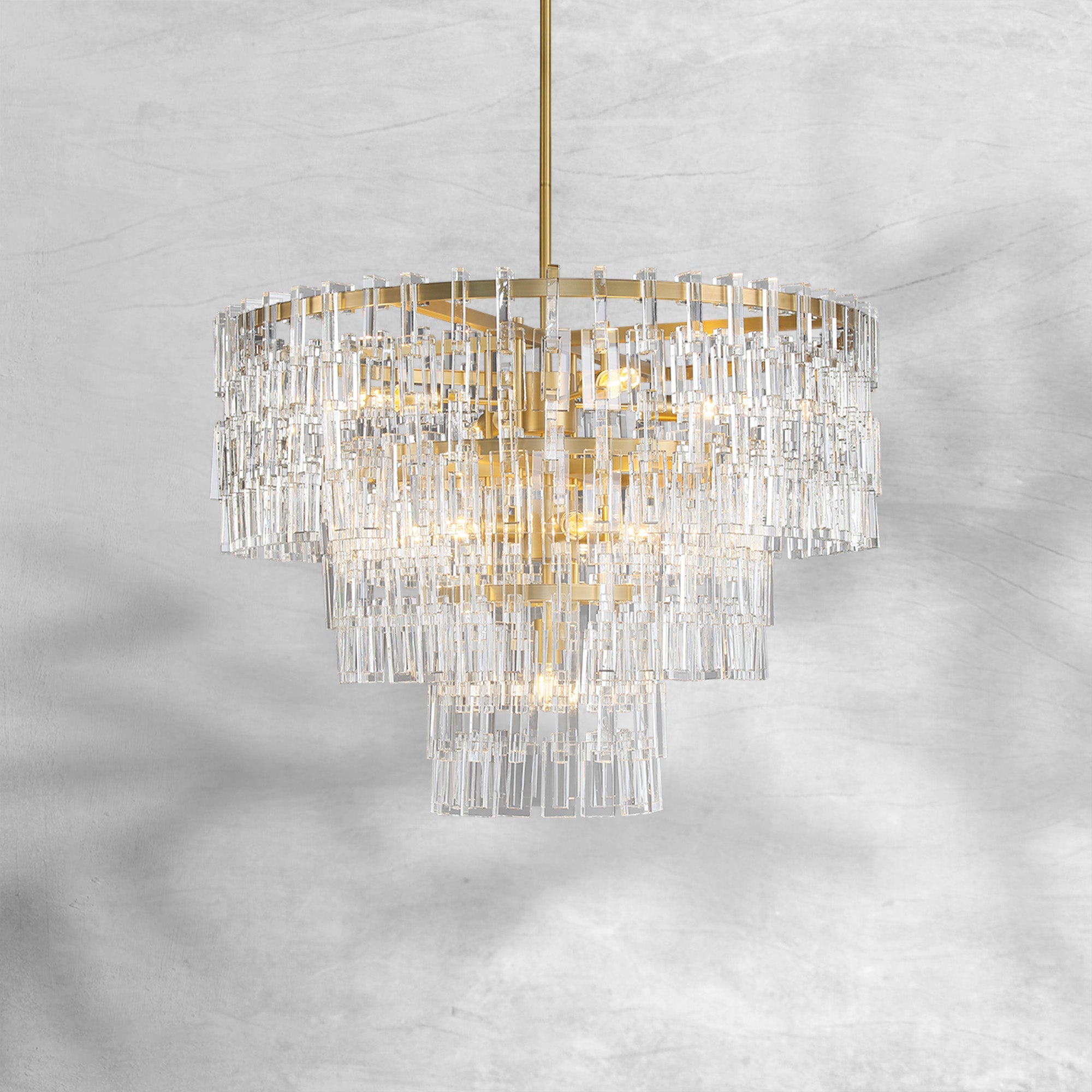 Montis Multi-Tier Round Chandelier 36″ 48″ 60″