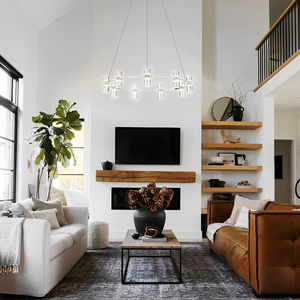 Sharon Chandelier 24.8" 32.8"W