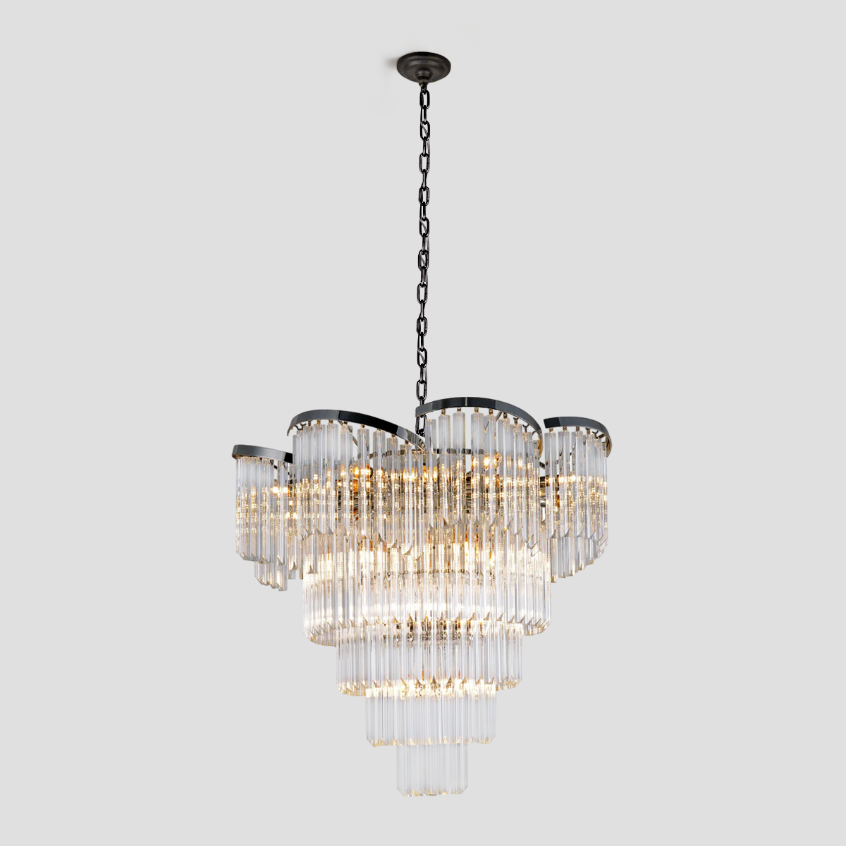 Twin Palms Multi-Tier Crystal Chandelier - view 28