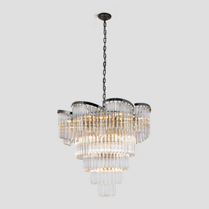 Twin Palms Multi-Tier Crystal Chandelier - view 28