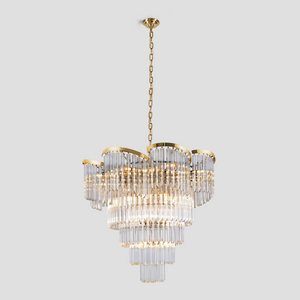 Twin Palms Multi-Tier Crystal Chandelier - view 29