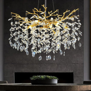 Modern Crystal Tree Branch Chandelier - view 16
