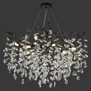 Modern Crystal Tree Branch Chandelier - view 13