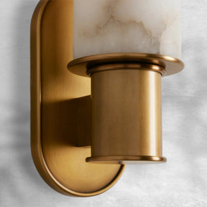 Harlin Alabaster Modern Wall Sconce, chandelier - view 3