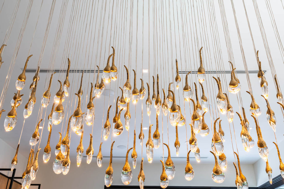 Modern Creative Seed Crystal Chandelier for Dining Room - view 7