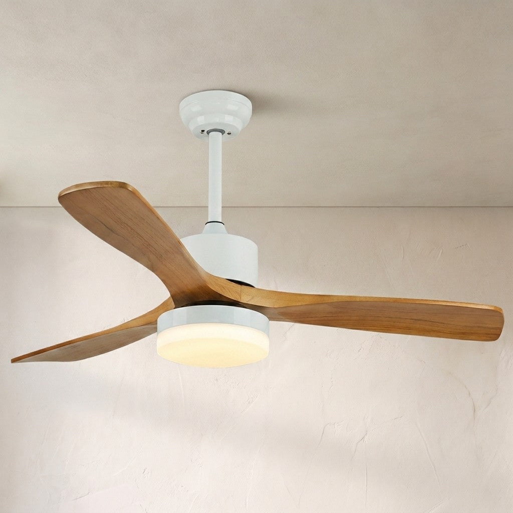 42 Inch Three Oak Blade Quiet Ceiling Fan - view 11