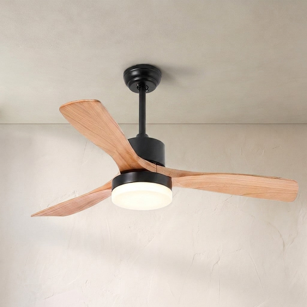 42 Inch Three Oak Blade Quiet Ceiling Fan - view 9
