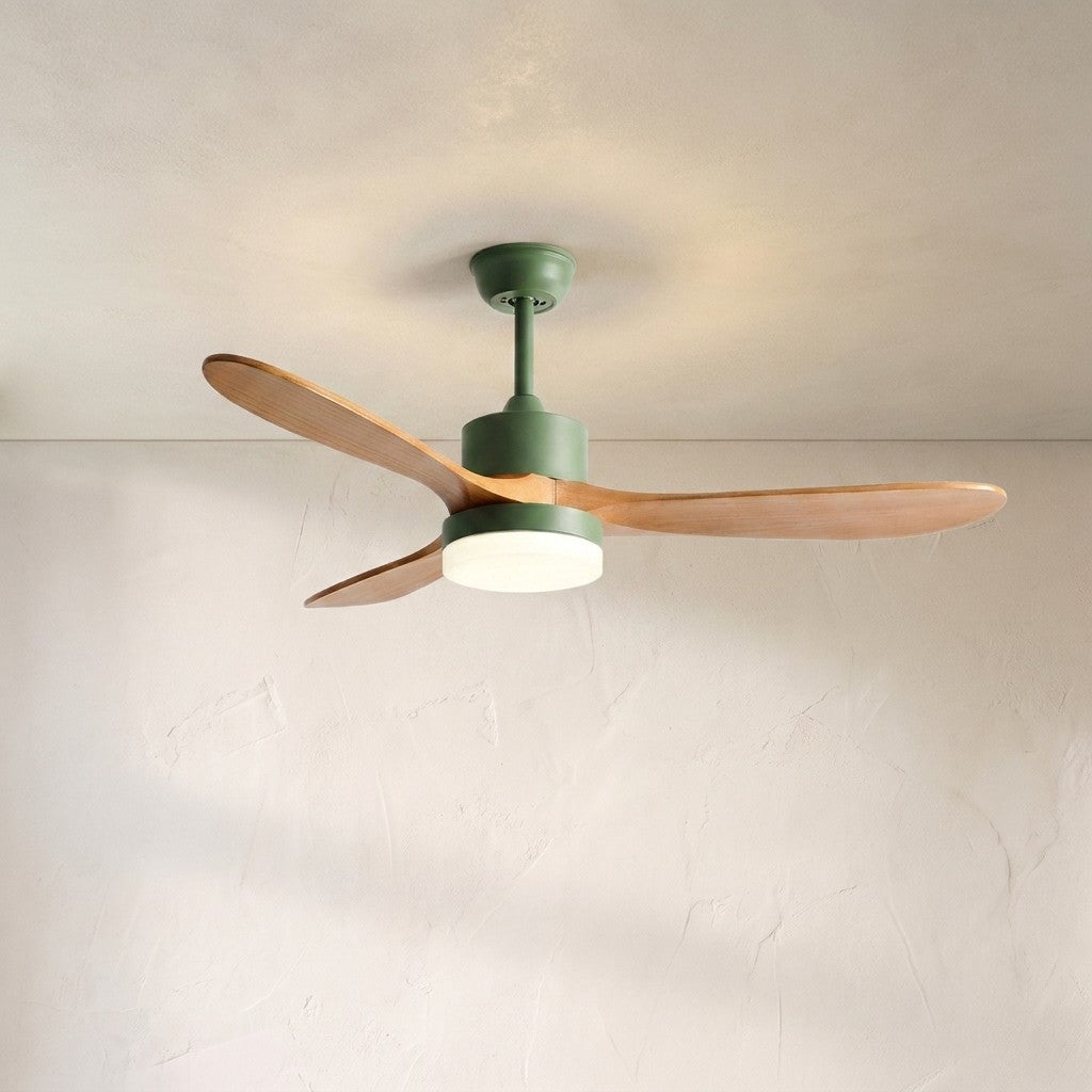 42 Inch Three Oak Blade Quiet Ceiling Fan - view 8
