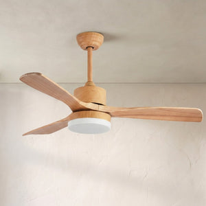 42 Inch Three Oak Blade Quiet Ceiling Fan - view 6