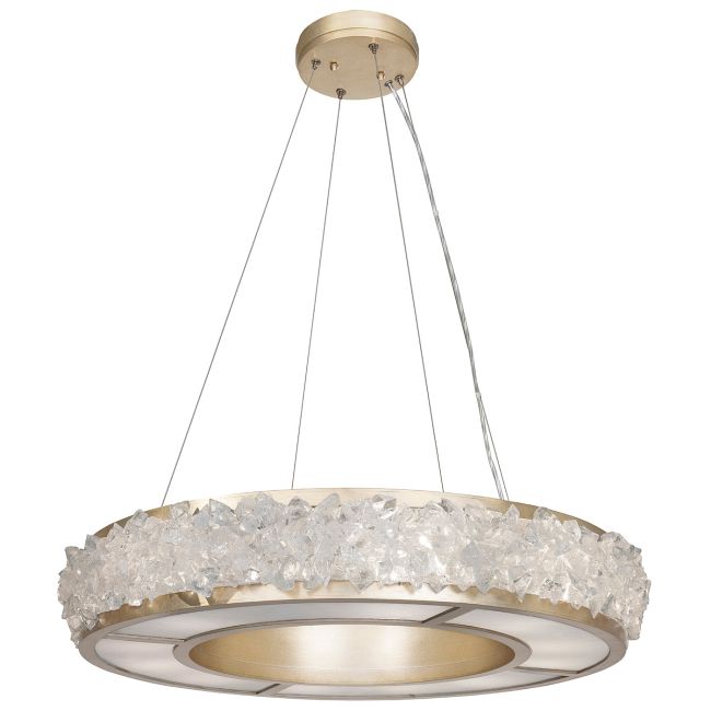 Citrine Halo Crystal Chandelier