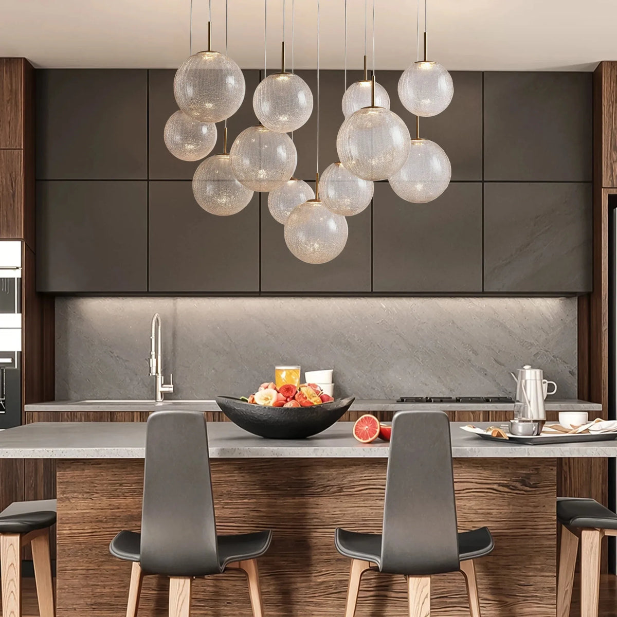 Casen Round Chandelier 20''28''34''43'' - view 6