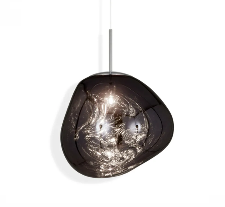 Custom Lava Glass Chandelier 36‘’ - view 3