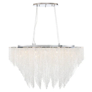 Cohen Crystal Oval Chandelier