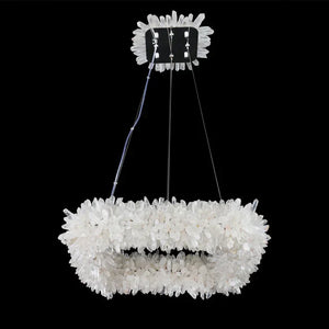 Modern Round/Oval/Linear/Square Natural Crystal Chandelier - view 20