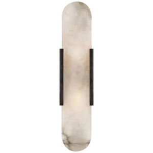 Rowan Modern Alabaster Wall Sconce 20"H, 28"H - view 4