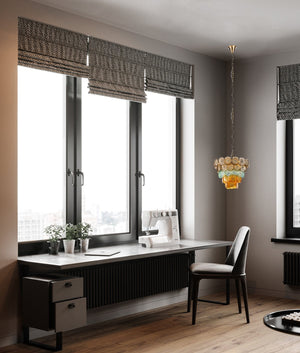 Bettina Round Chandelier, glass - view 7