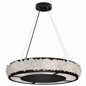 Citrine Halo Crystal Chandelier - view 5