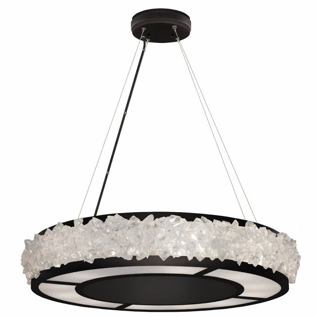 Citrine Halo Crystal Chandelier - view 5