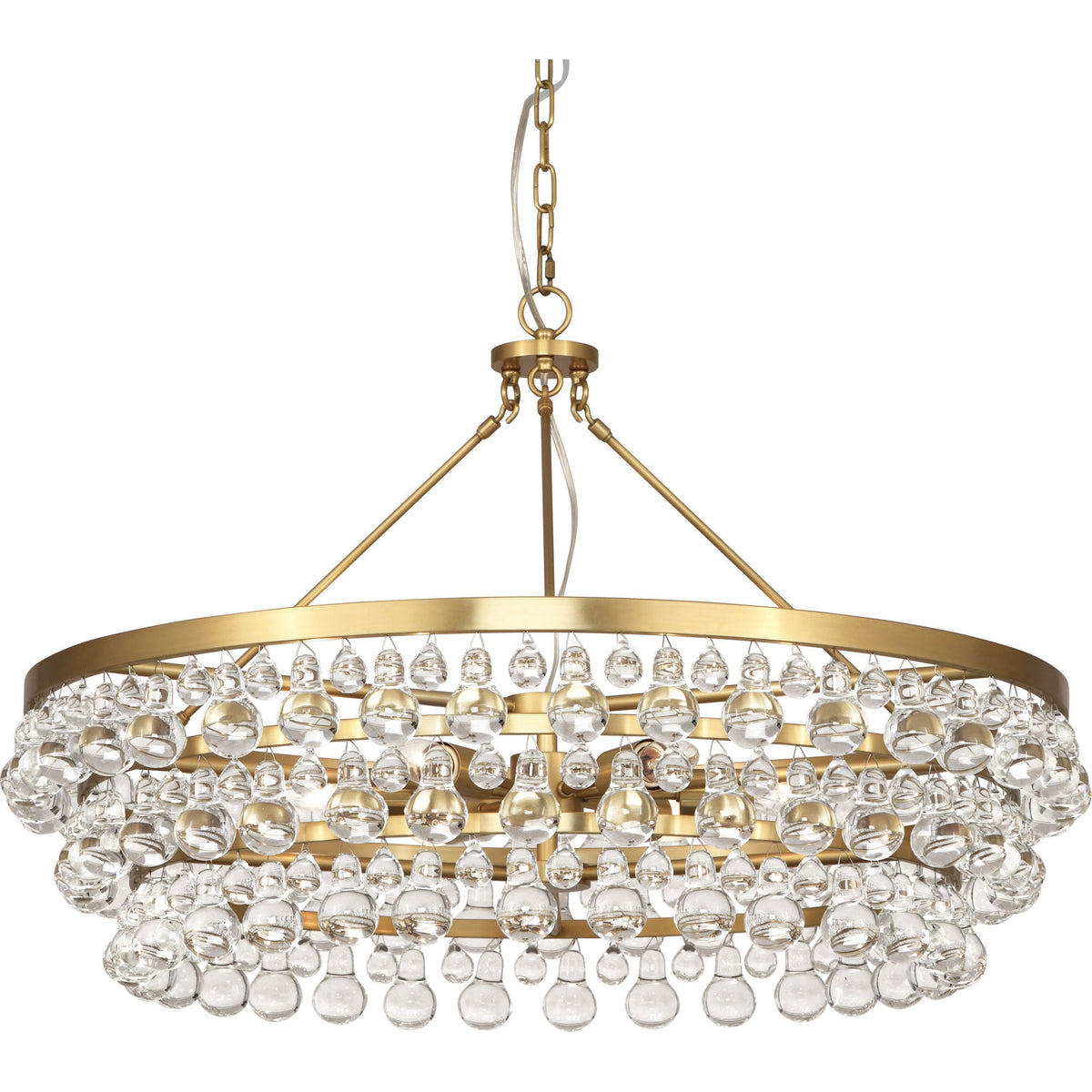 Bolzano Large Chandelier 35''W, crystal - view 5