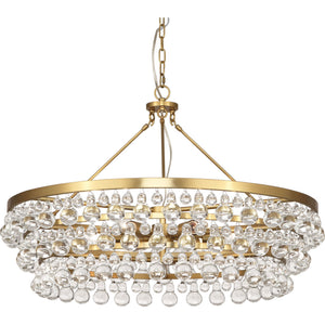 Bolzano Large Chandelier 35''W, crystal - view 5