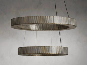 Jeunet 2-Tier Round Chandelier 47''60'', two-tier - view 11