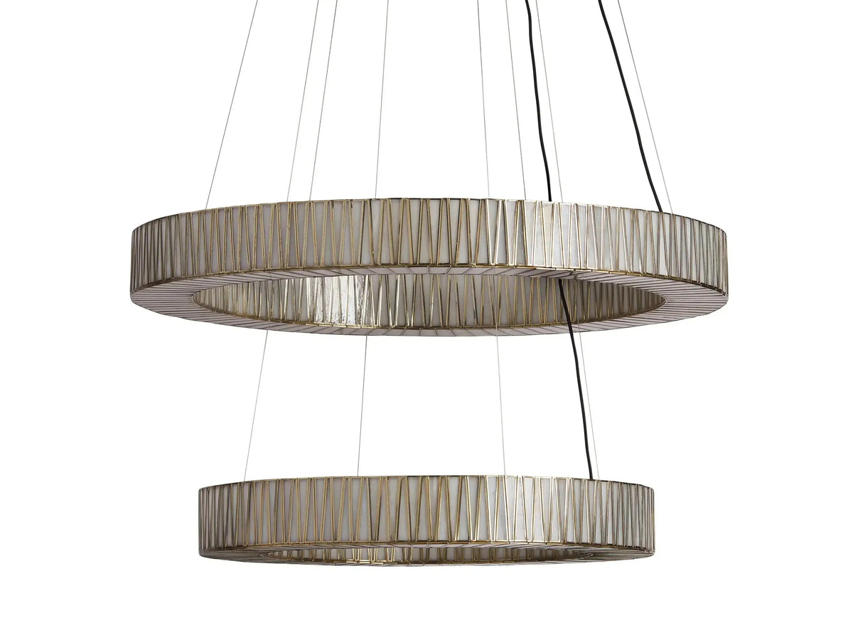 Jeunet 2-Tier Round Chandelier 47''60'', two-tier - view 13
