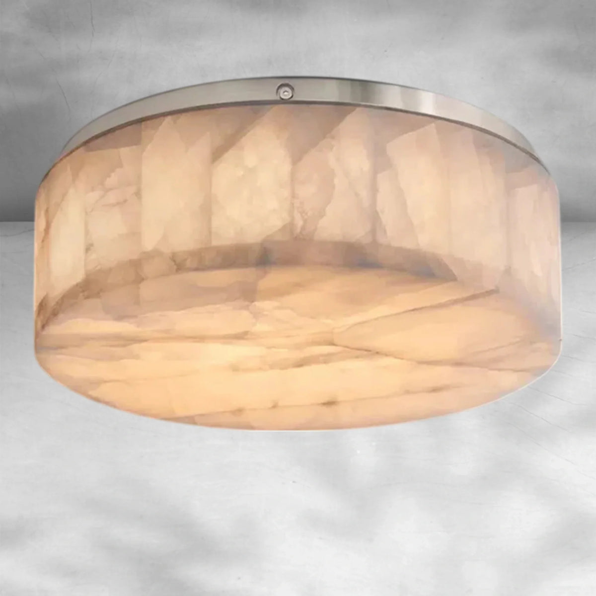 Riora Calcite Round Flushmount 6"10"14", flush mount - view 9