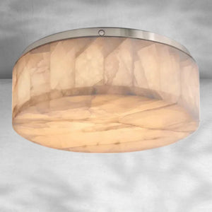Riora Calcite Round Flushmount 6"10"14", flush mount - view 9