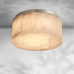 Riora Calcite Round Flushmount 6"10"14", flush mount - view 3
