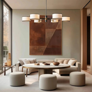 Daphne Round Chandelier 48''60'' - view 2