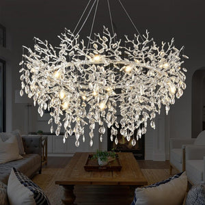 Modern Crystal Tree Branch Chandelier - view 15