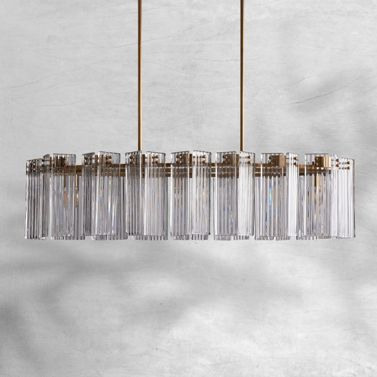 Delsie Oval Chandelier 51''63''72'' - view 29