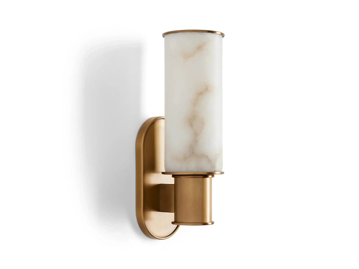 Harlin Wall Sconce in Alabaster - view 4