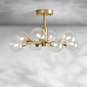 Apollo Moder Glass Ball Flushmount 20''36''47'', flush mount - view 20