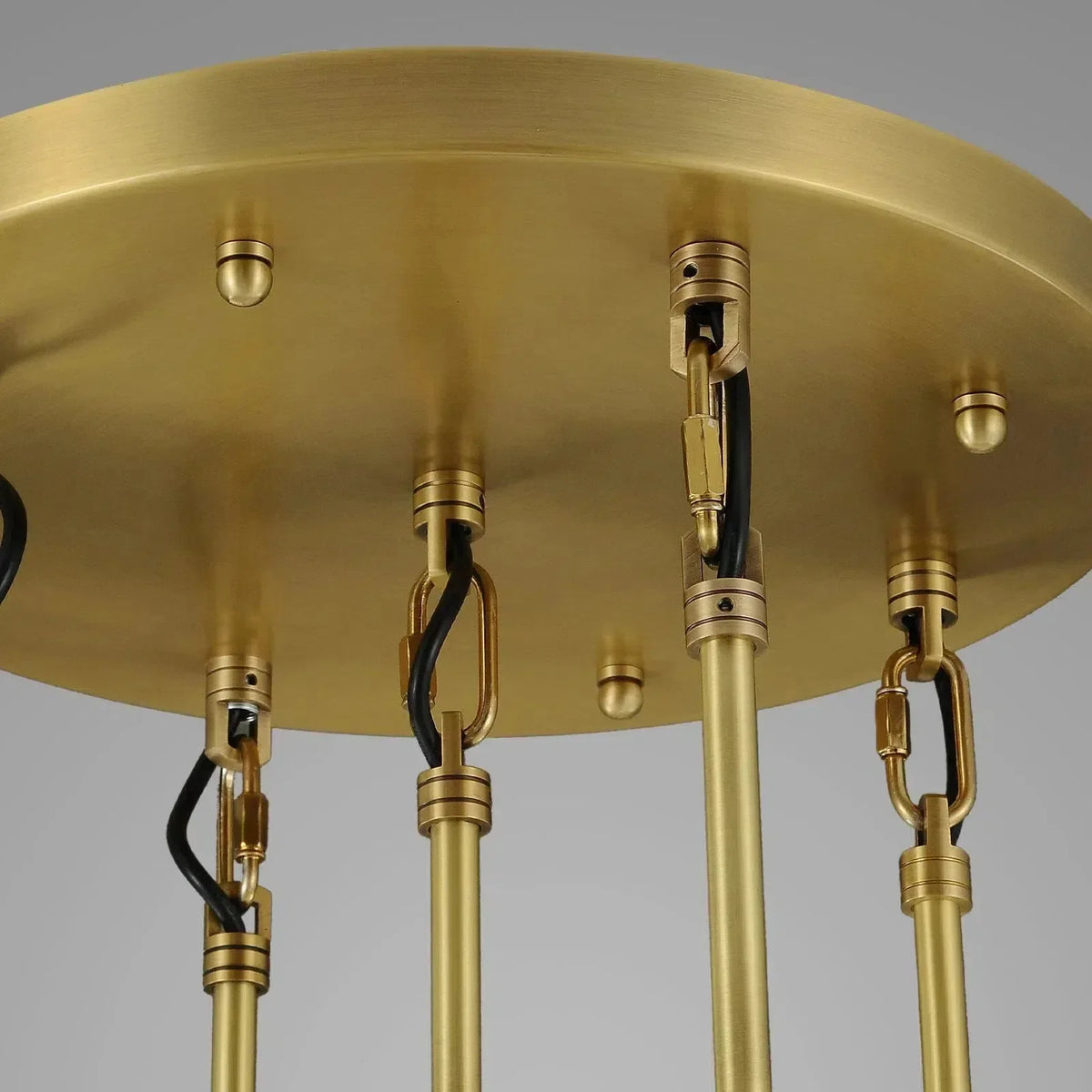 Raindrop Round Chandelier 5 Lights 14"D - view 19